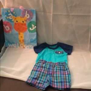 Short and Shirt set Baby Boy
